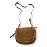 Suede Bag - Boho Camel