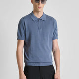 Antony Morato - Polo Zip Knit Blue 596