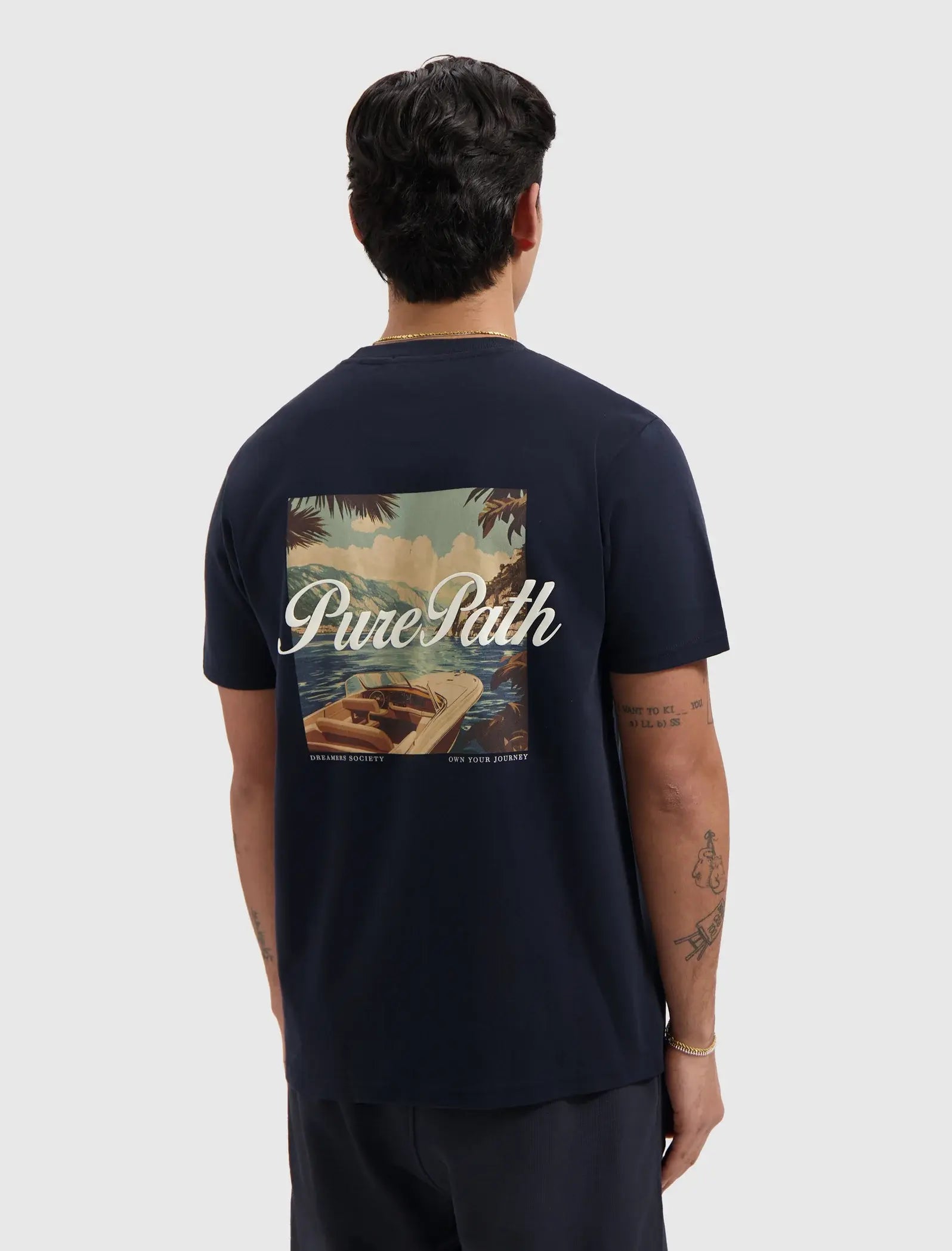 Pure Path - Riva Vieuw T-Shirt Blue