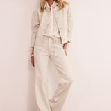 Tramontana - Lurex Wide-Leg Trousers   