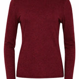 Maicazz - Vikerna turtle neck top Bordeaux