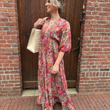 Dress Maxi - Mila Flower Gold