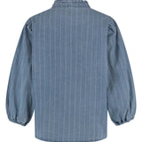 Tramontana - Pinstripe Denim Blouse