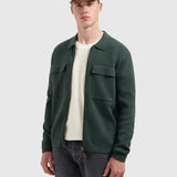 Pure Path - Cardigan Vest Dark Green