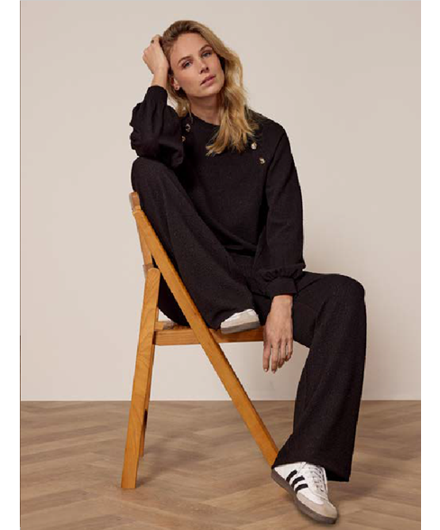 Tramontana - Structured Jumper Button Details E01 