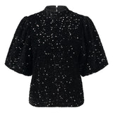 Tramontana - Top velours Sequins