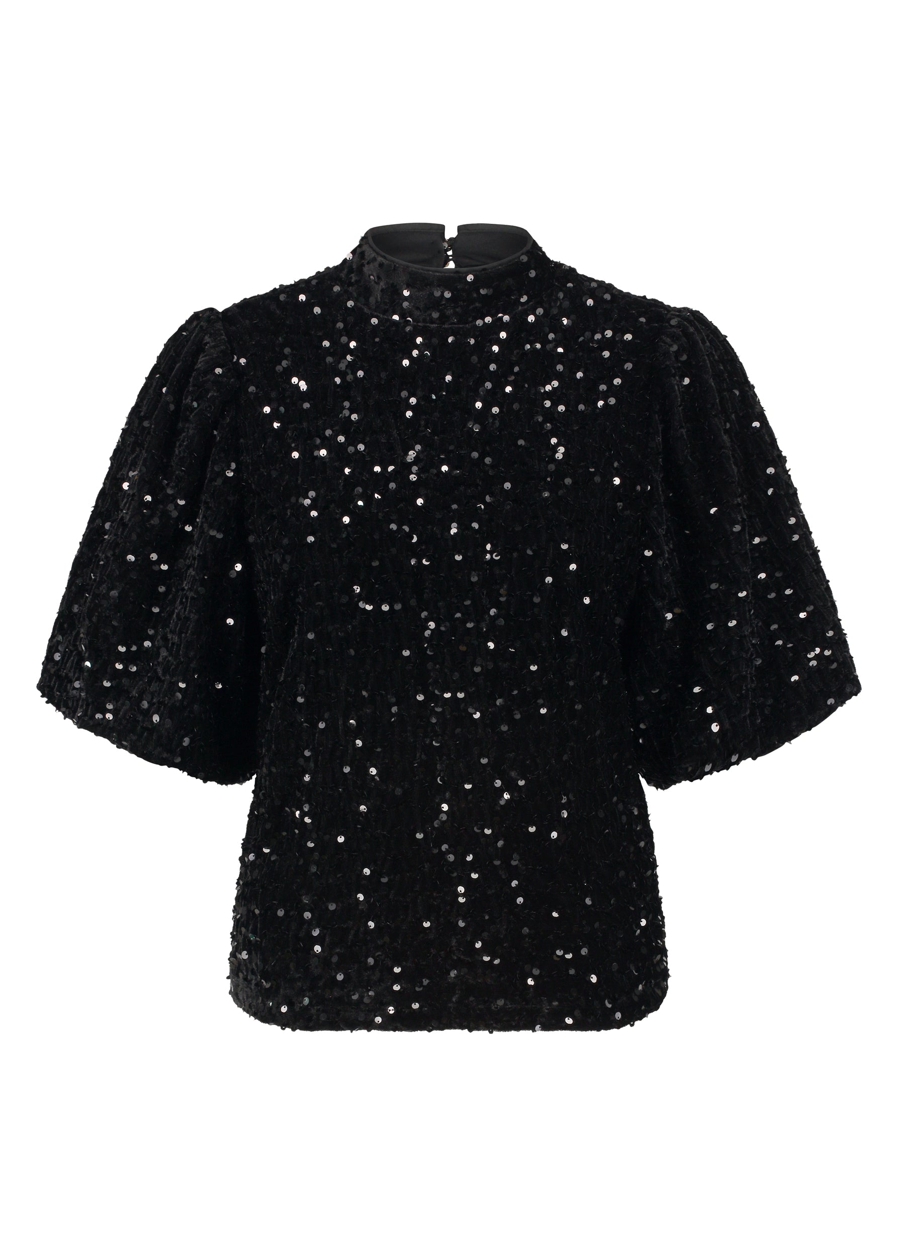 Tramontana - Top velours Sequins