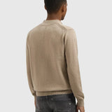 Pure Path - Knit hidden half zip