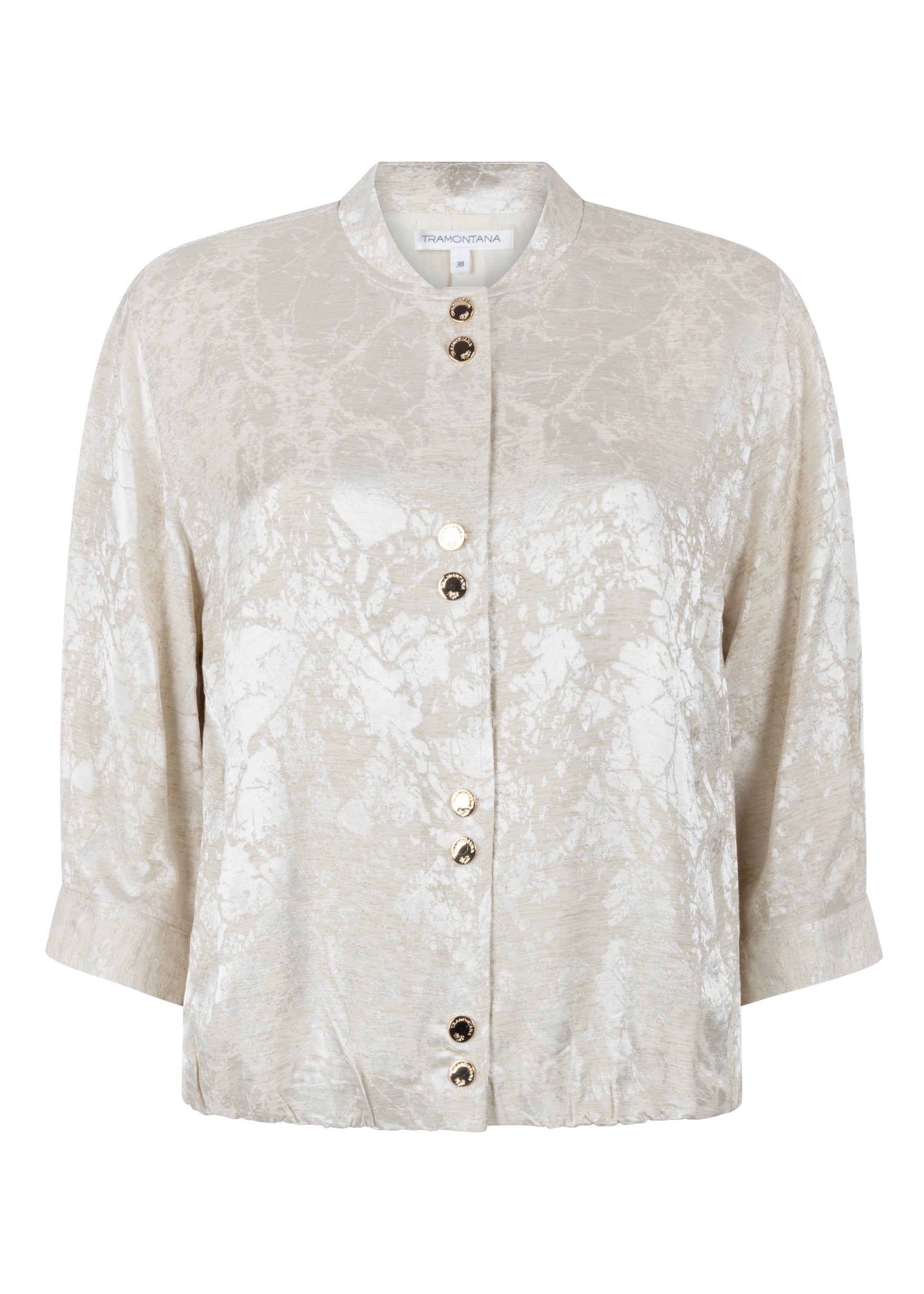 Tramontana - Jacquard short sleeve jacket