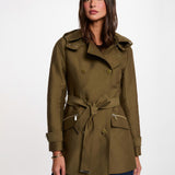 Morgan - Trenchcoat Gladia Kaki