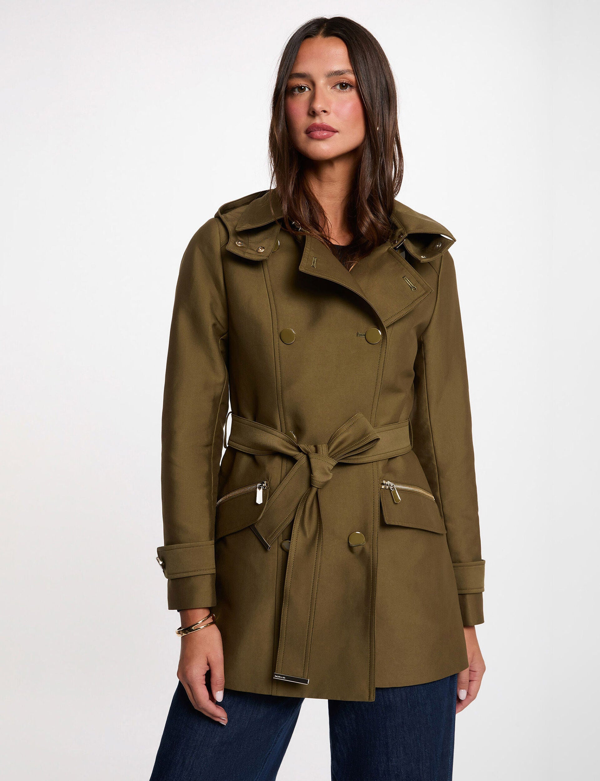 Morgan - Trenchcoat Gladia Kaki
