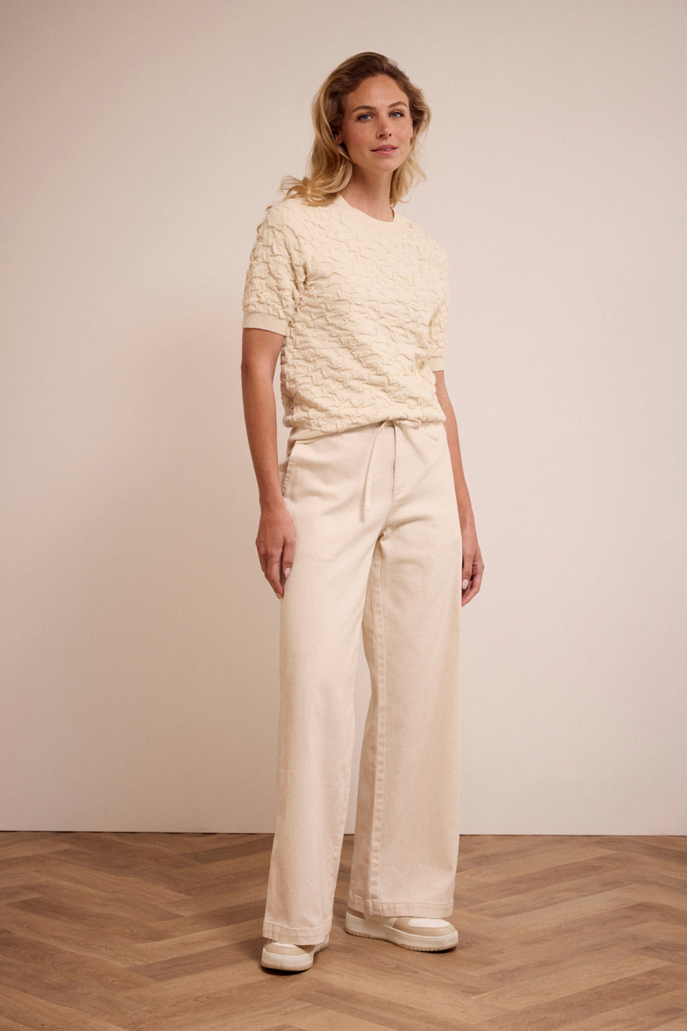 Tramontana - Stretch Wide-Leg Trousers