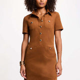 Morgan - Dress RSIBIL Brown