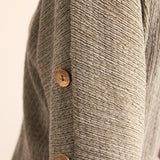Tramontana - Top Crinkled button detail