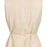 Tramontana - Shimmer waiscoat Flower belt