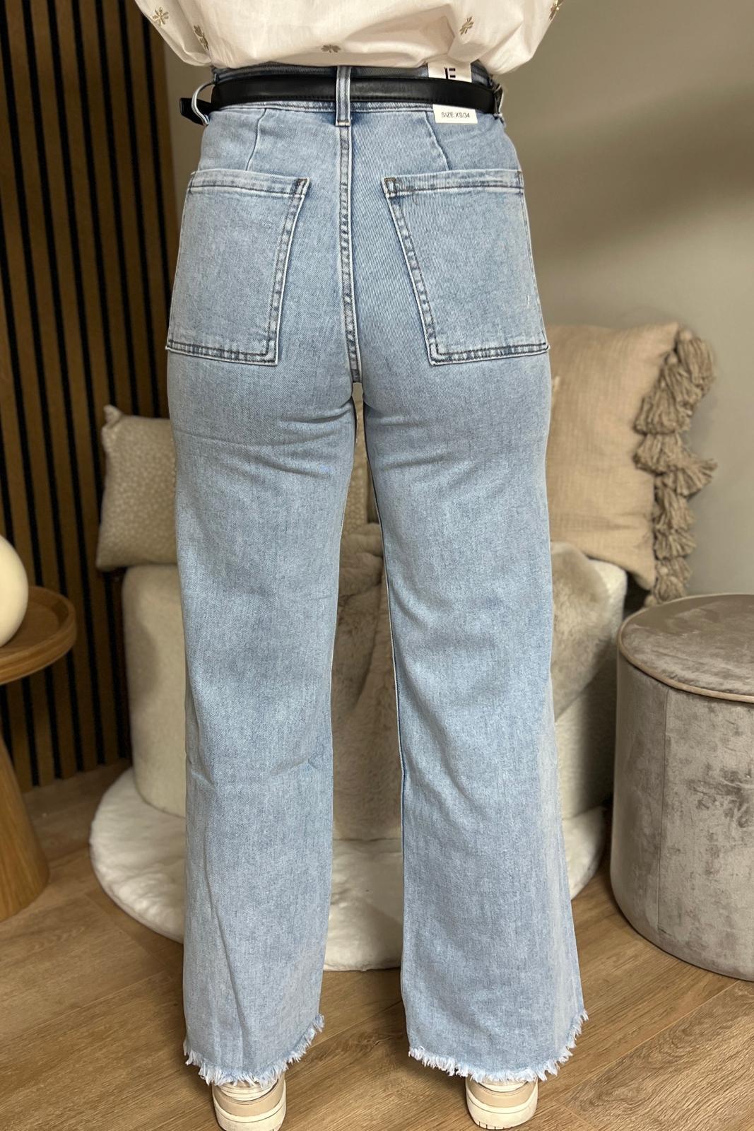 Wide Leg Jeans  - Florine
