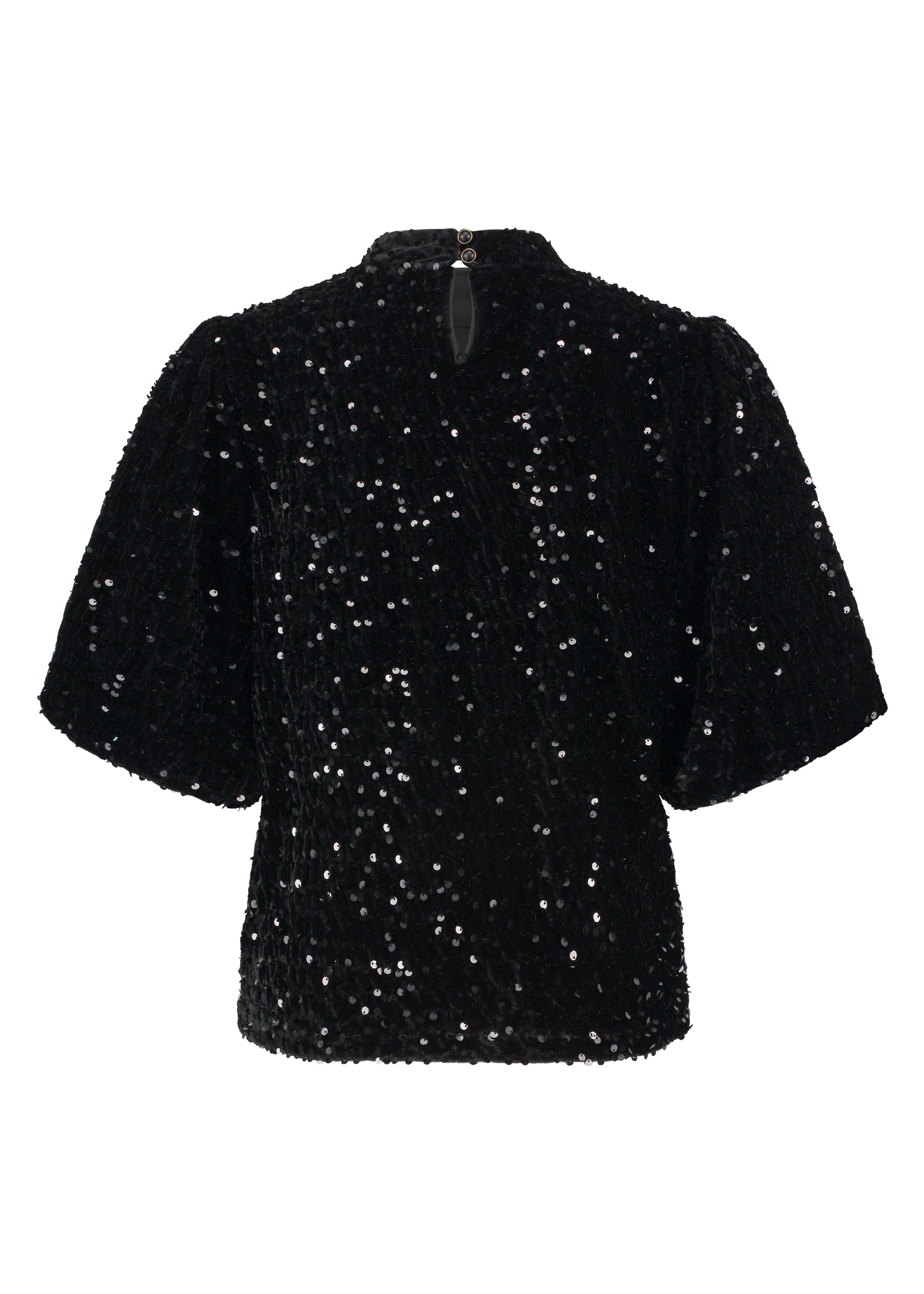 Tramontana - Top velours Sequins
