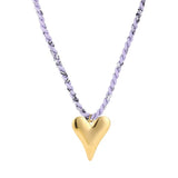Ketting - Lila Heart