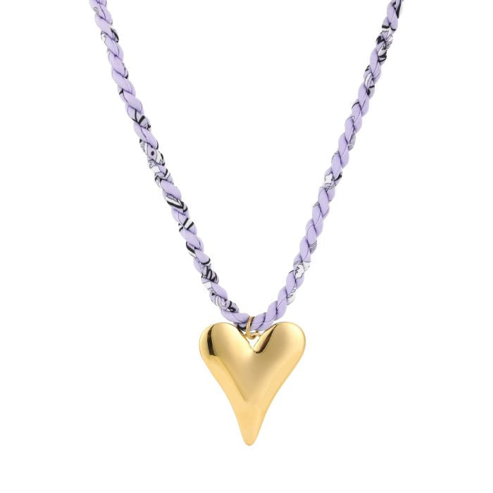 Ketting - Lila Heart