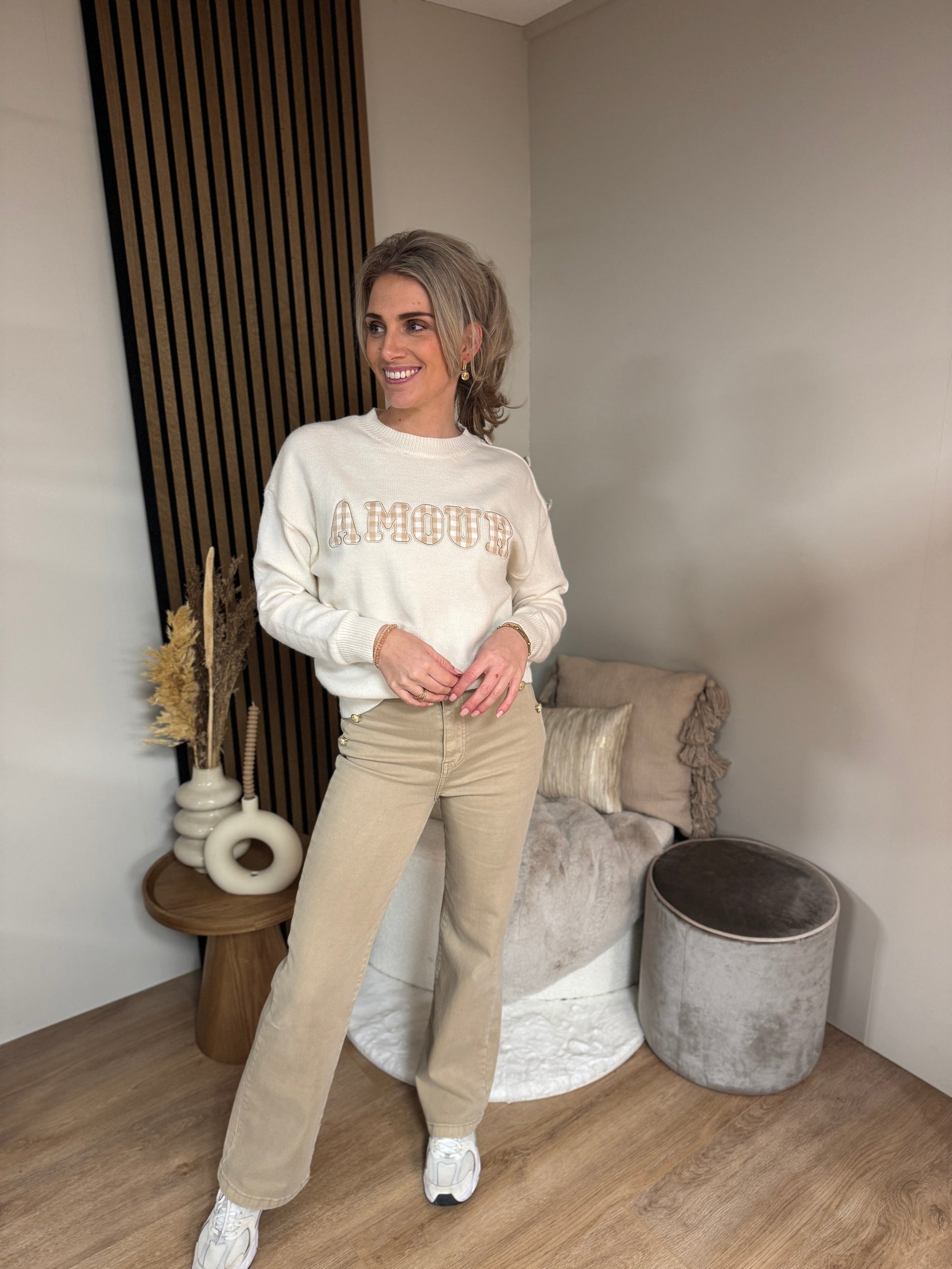 Sweater - Amour Soft Beige