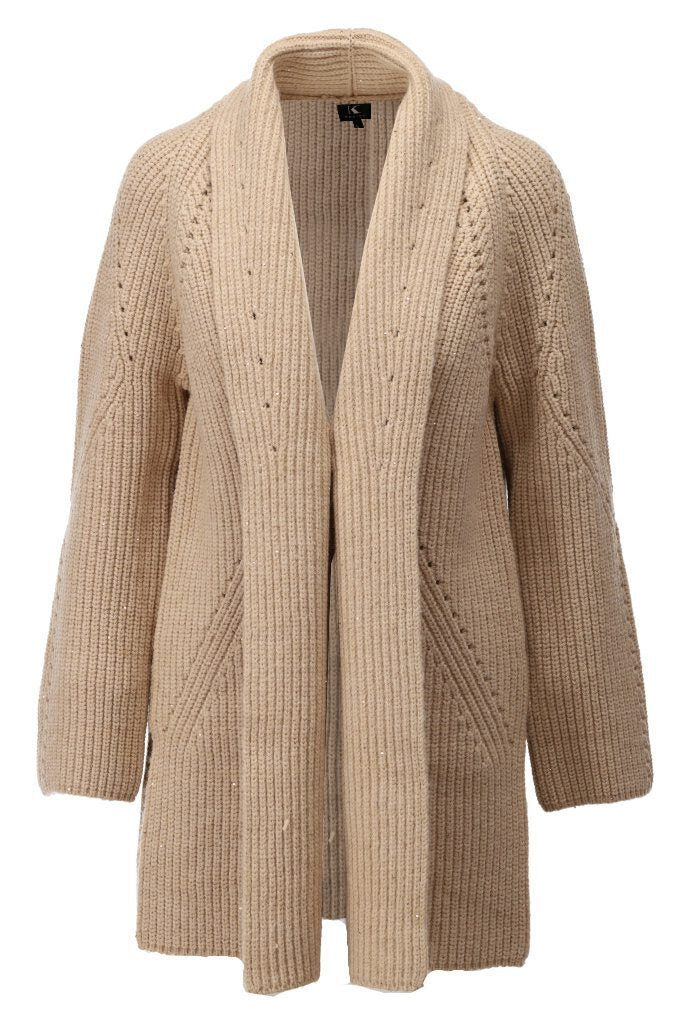 K-design - Cardigan with sequins B809