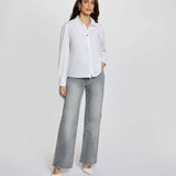 Morgan - Blouse COEUR White