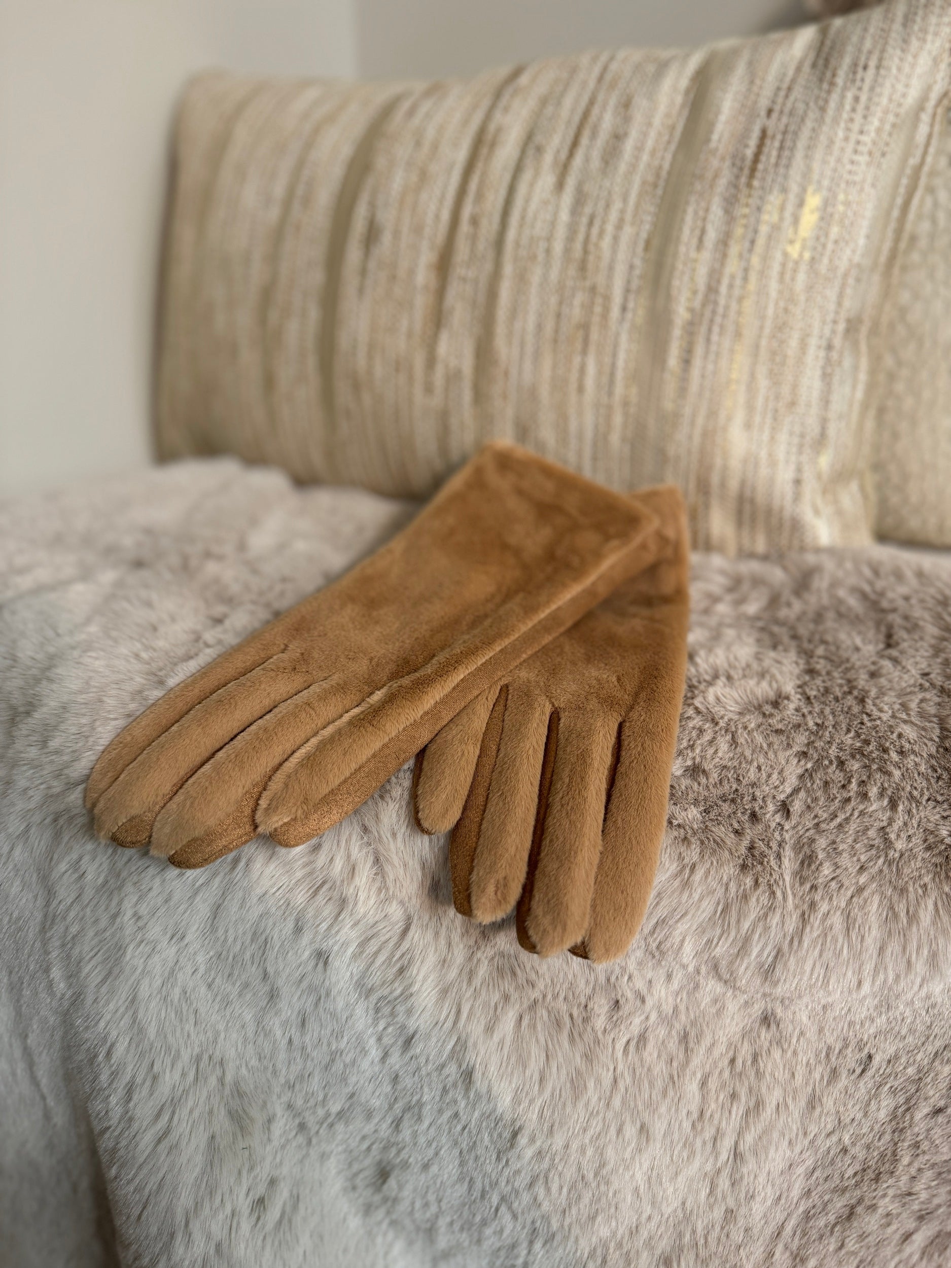 Handschoenen - Fluffy Camel