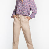Tramontana - Blouse African Motif Print