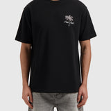 Pure Path - Stitched Paradise T-shirt Zwart
