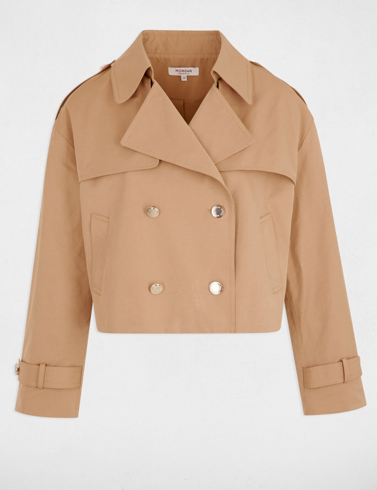 Morgan - Short Trenchcoat Camel