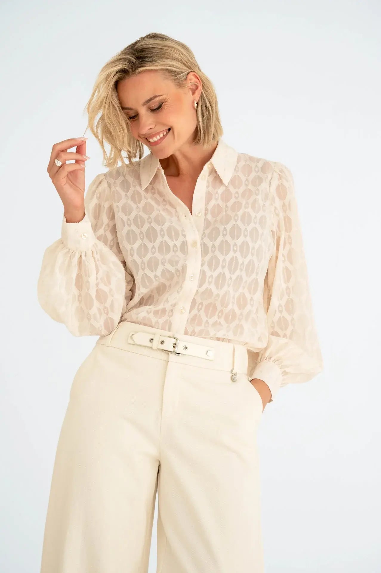 Miacazz - Sunny Blouse Off White