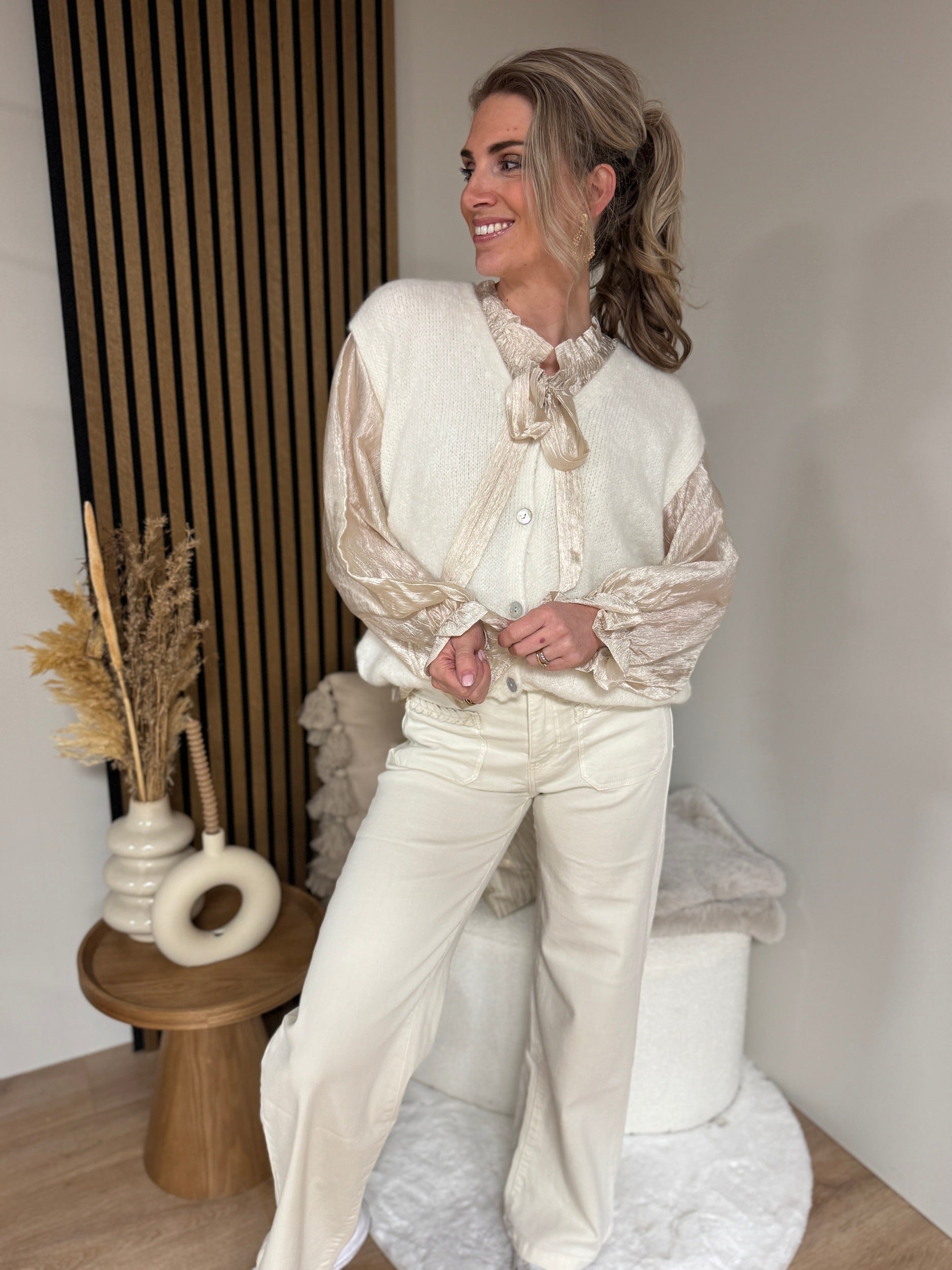 Gilet - Levi Off white 