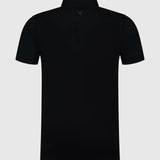 Pure Path - Half-Zip Knitwear Polo - Zwart
