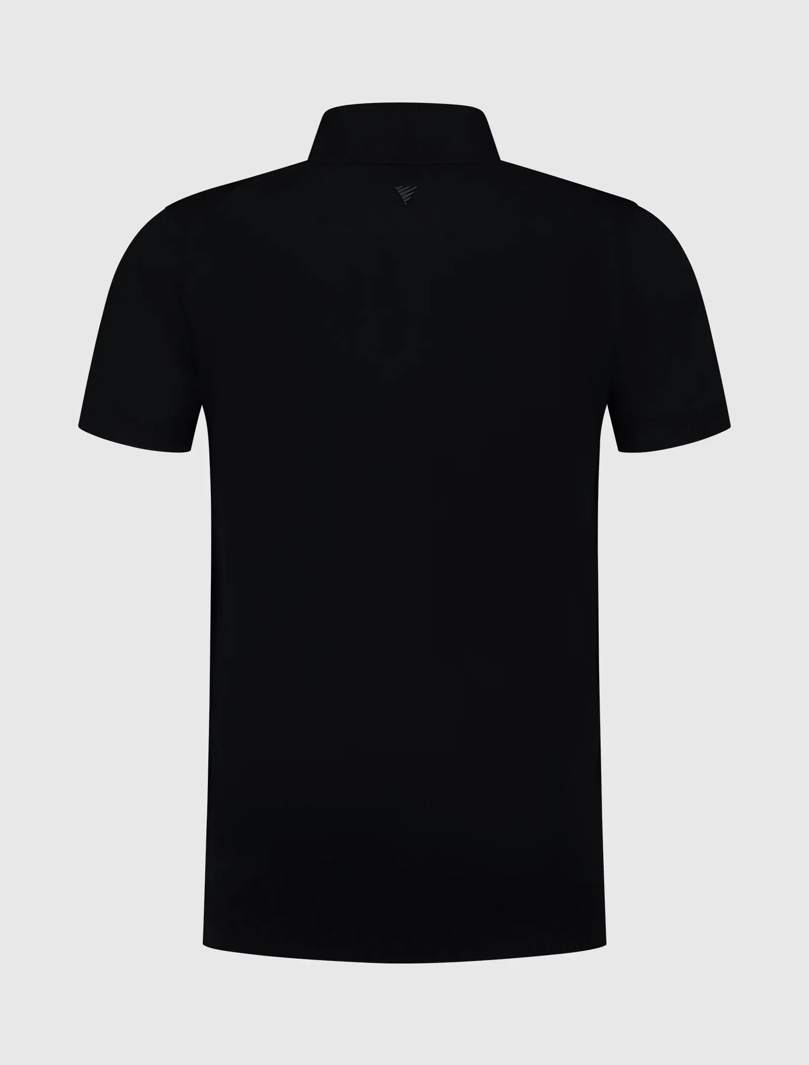 Pure Path - Half-Zip Knitwear Polo - Zwart