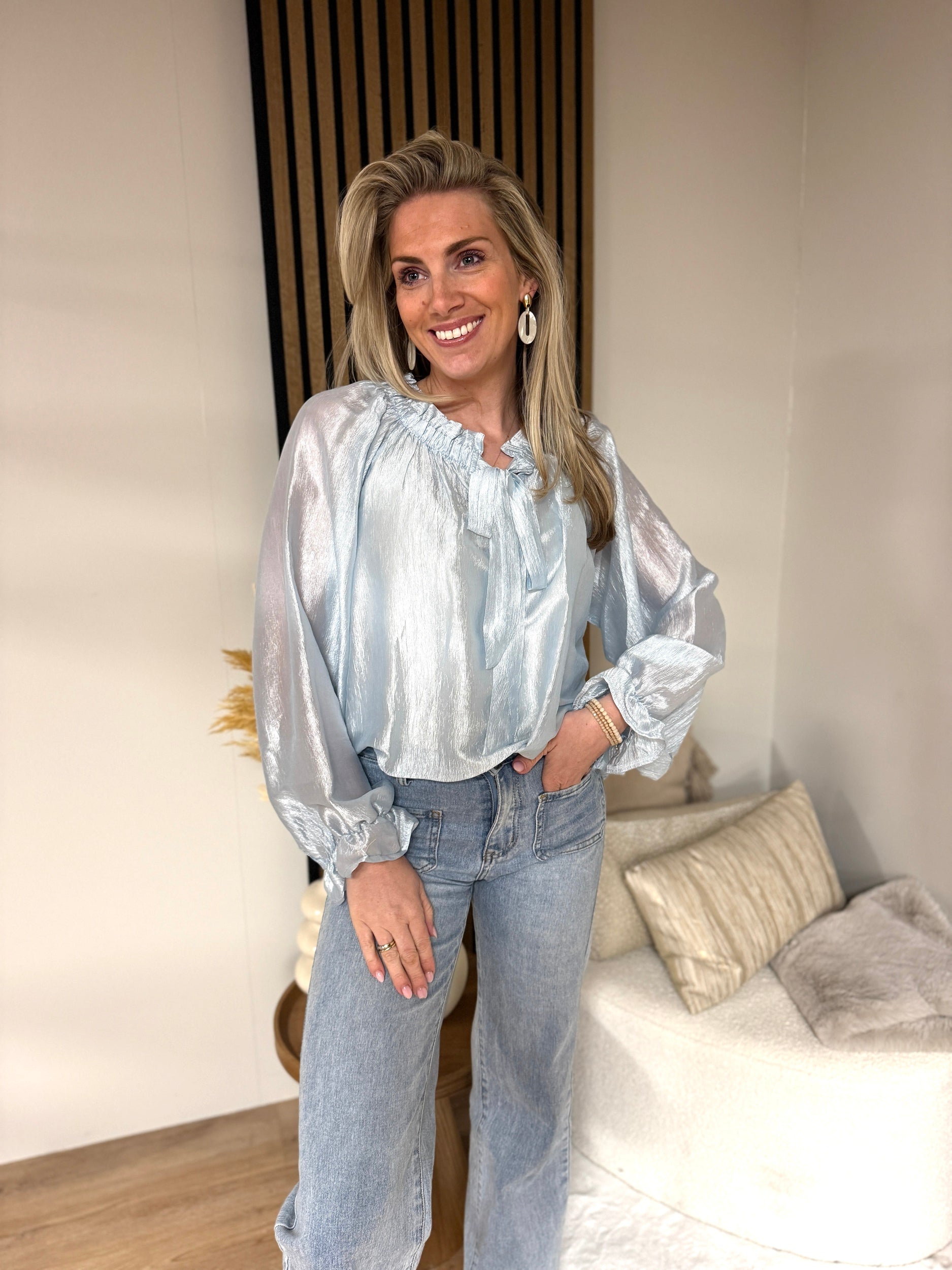 Blouse - Lois Light Blue