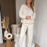 Trui - Kant Semmy Off white