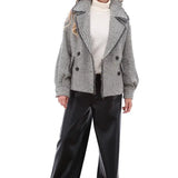K-Design - B905 - Tweed-Look blazer jas