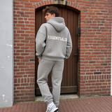 Heren Jogging Set - Grijs