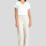 ZIZO - Linnen broek Jayla stripe
