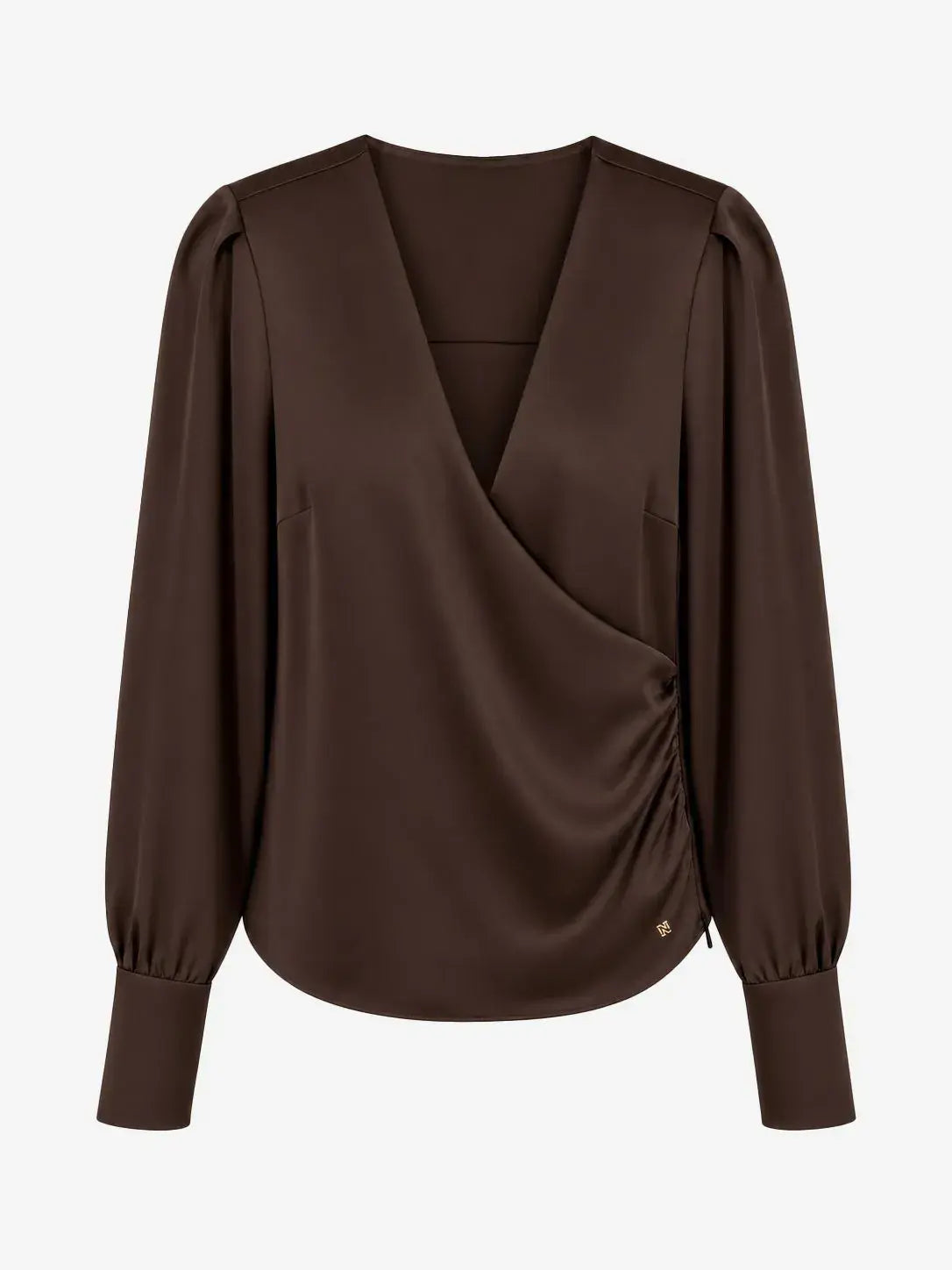Nikkie - Aivy blouse Chocolate Chip
