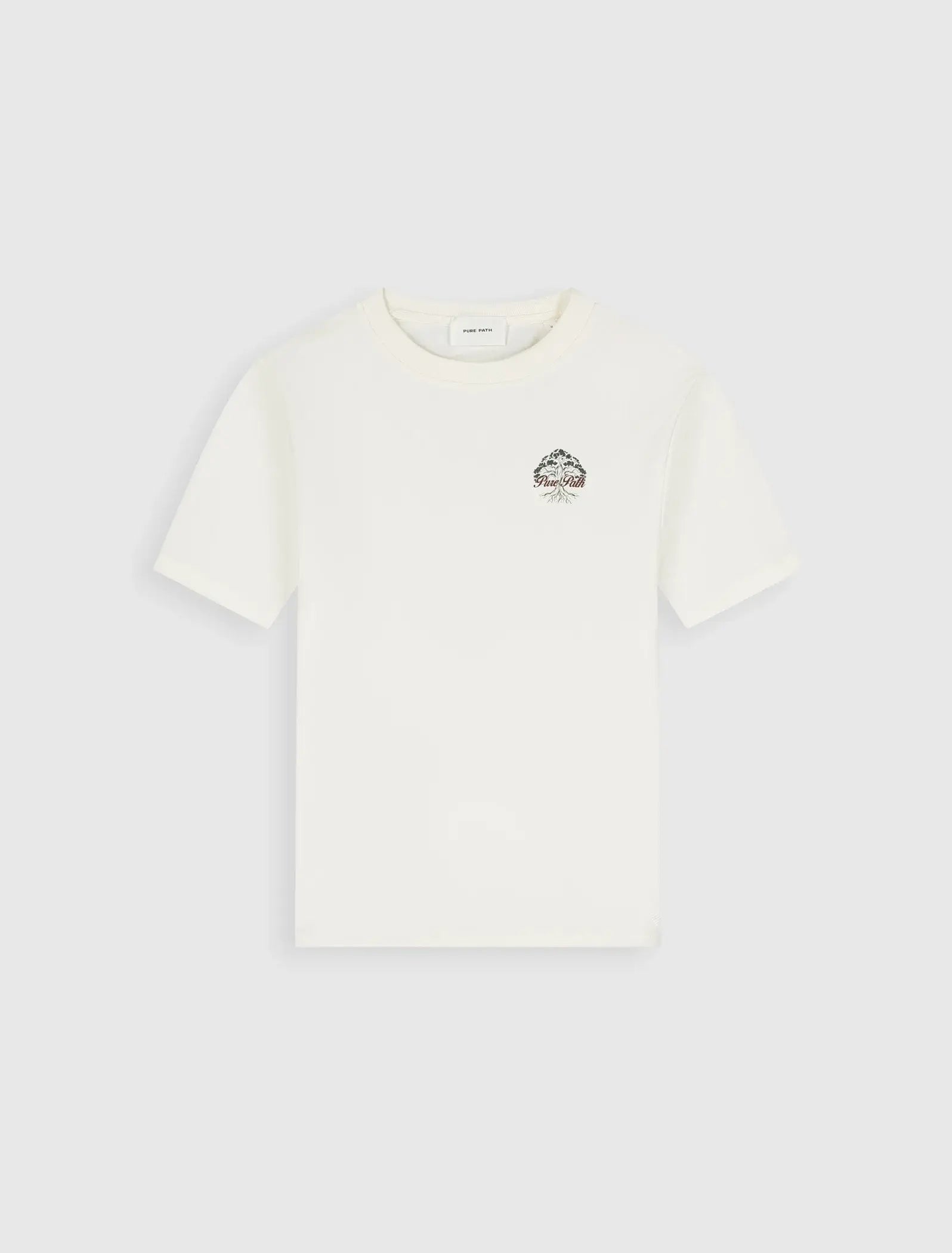 Pure Path - Rooted Tree T-shirt Ecru