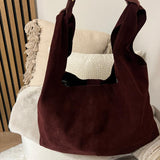Bag - Julie Suede Bordeaux