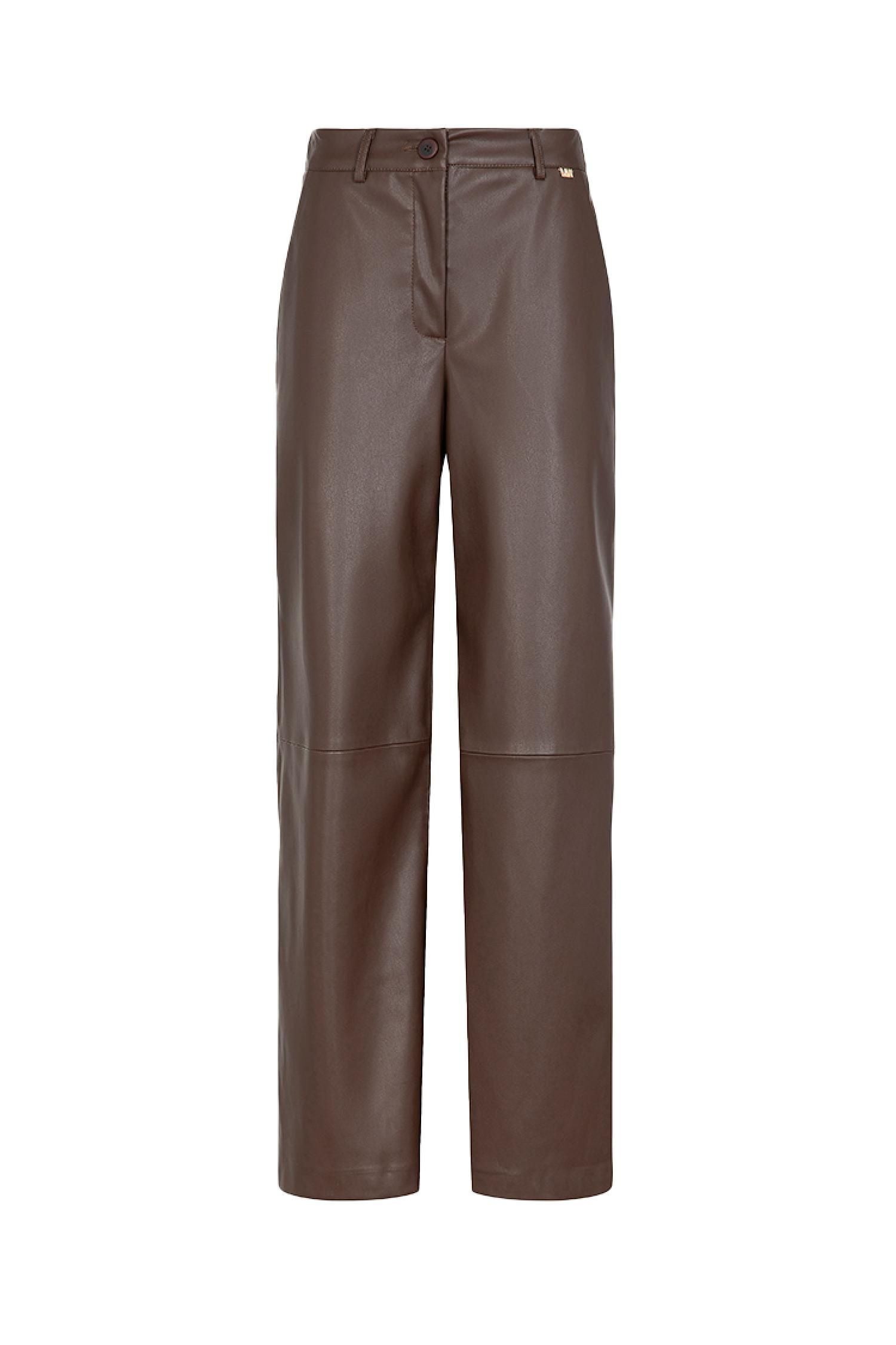 Mark Up - Broek Brown PU