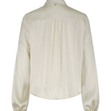 Tramontana - Satin Blouse Twisted Detail