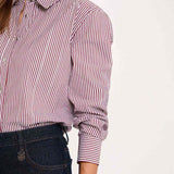 Morgan -  Blouse Gestreept met strass-steentjes 