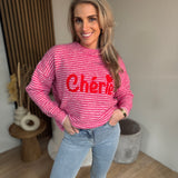 Sweater - Cherie Pink
