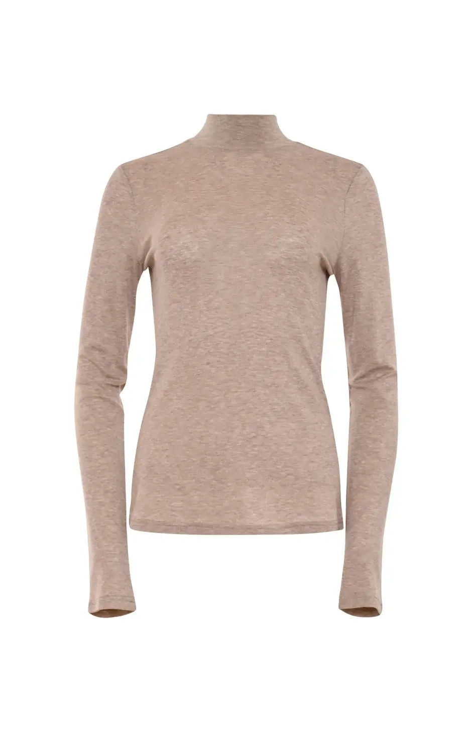 Maicazz - Vikerna turtle neck top Zand