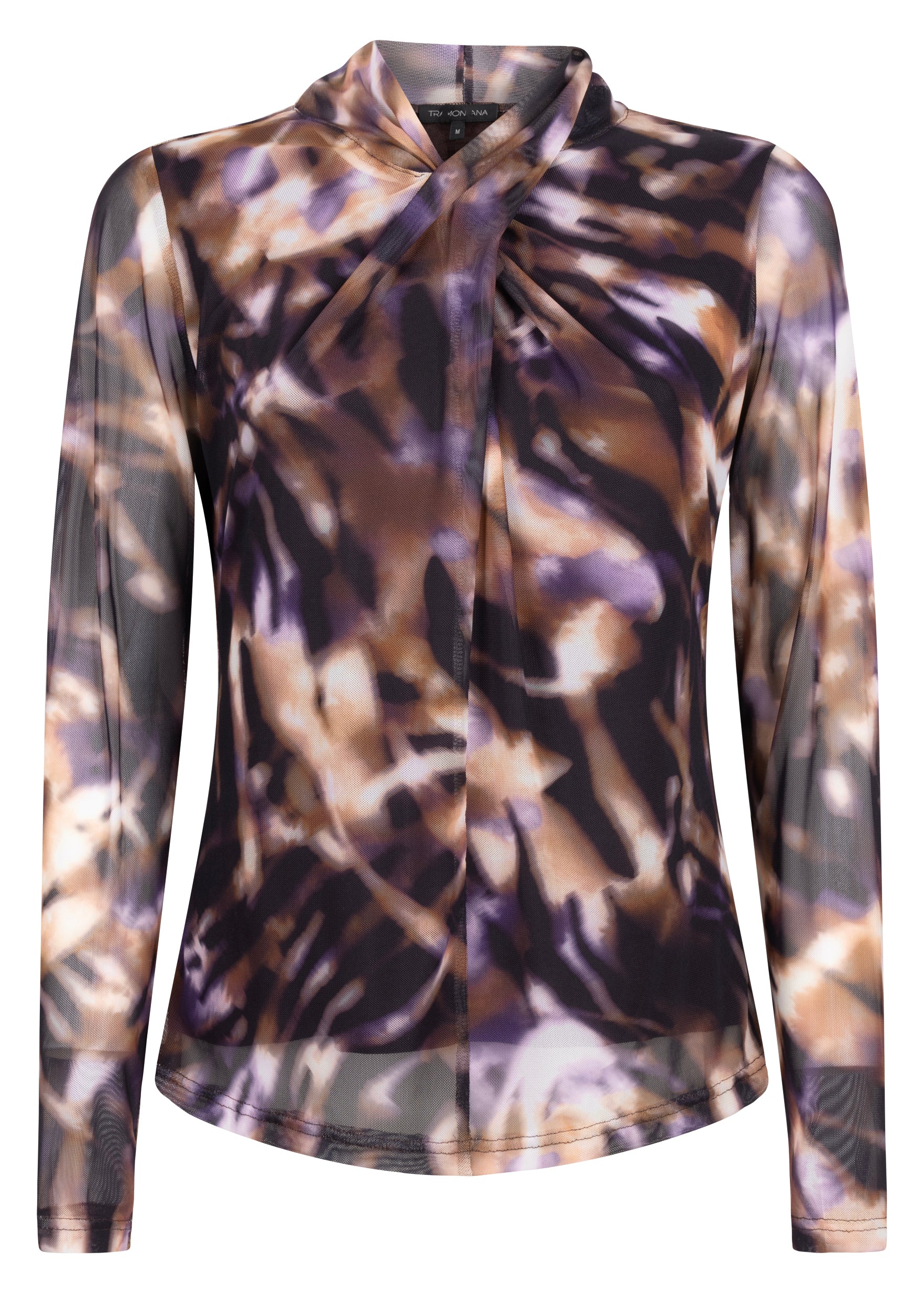 Tramontana - Mesh Top Winter eclipse paars