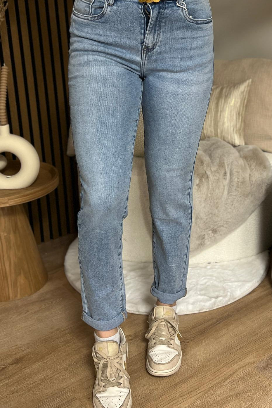 Hello Miss Liv Mom fit jeans - Main Image