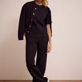 Tramontana - Structured Wide-Leg Trousers